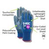 Magid DROC AeroDex 18Gauge Extremely Lightweight Polyurethane Coated Work Glove  Cut Level A6 GPD682-10